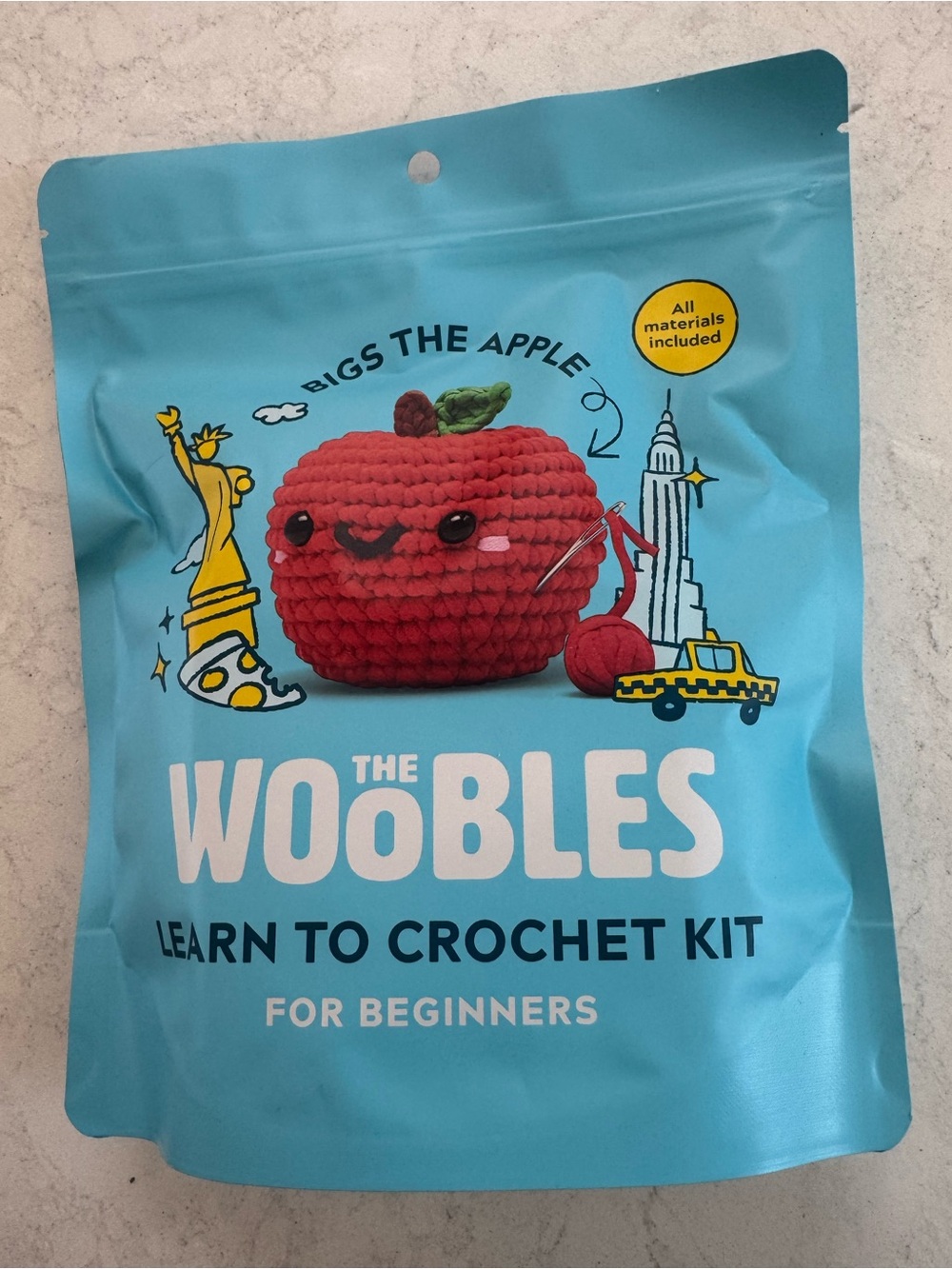 Woobles Special Edition Big Apple Crochet Kit